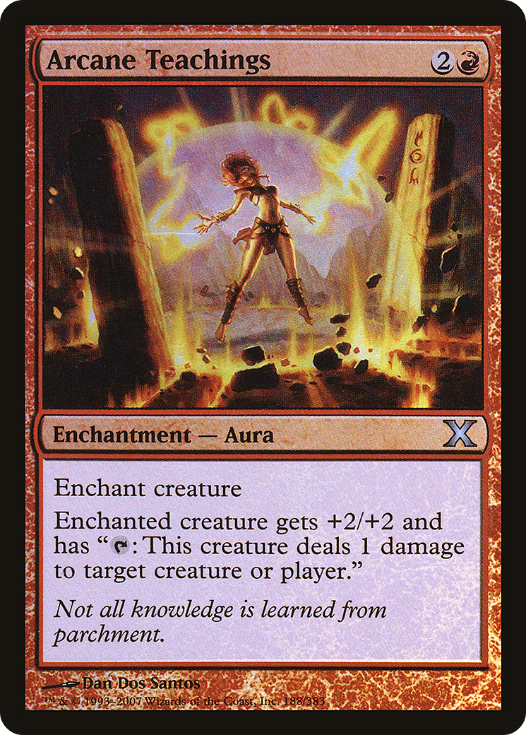 Arcane Teachings (10E-188★) - Tenth Edition Foil