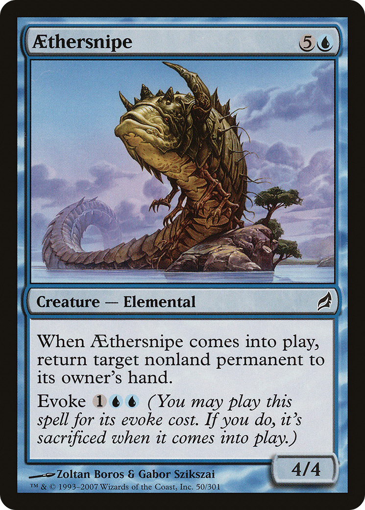 Bécassine d'Éther (LRW-050) - Lorwyn Foil