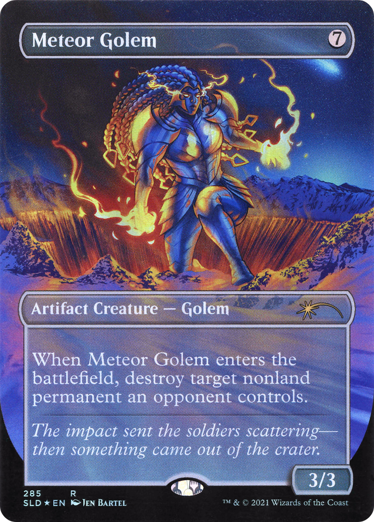 Meteor Golem (SLD-285) - Secret Lair Drop (Borderless)