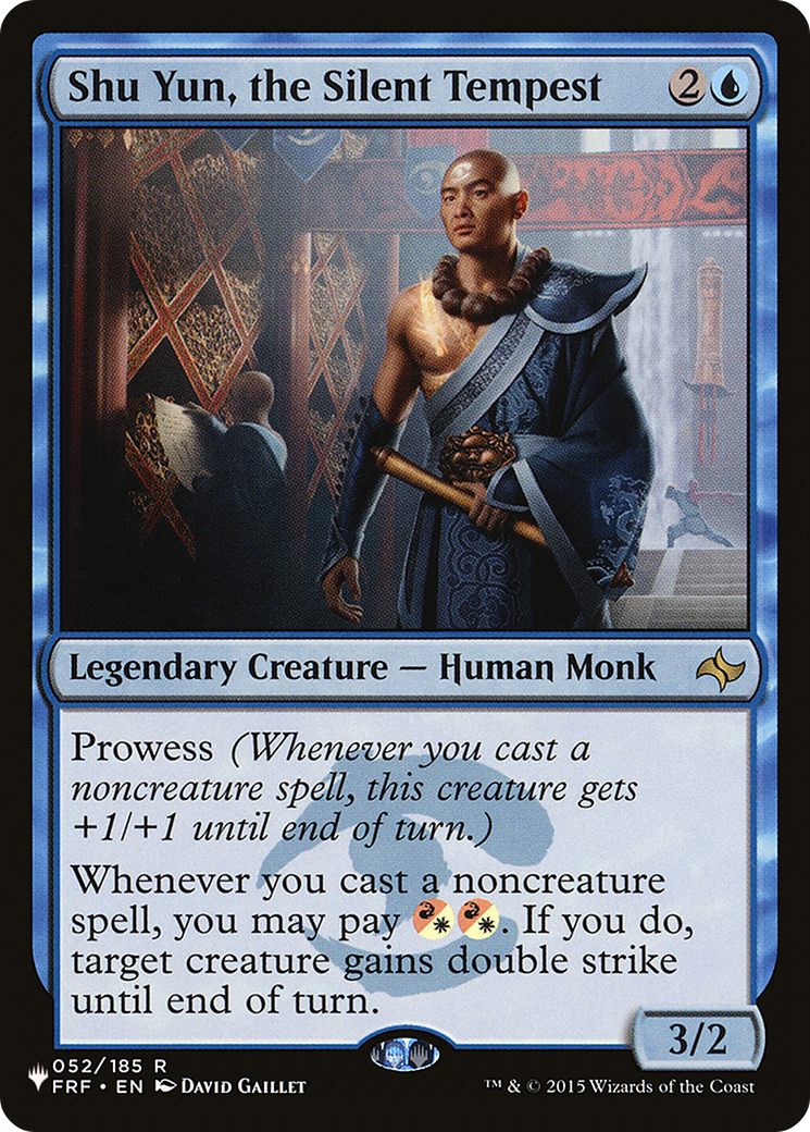 Shu Yun, the Silent Tempest (LIST-FRF-52) - The List