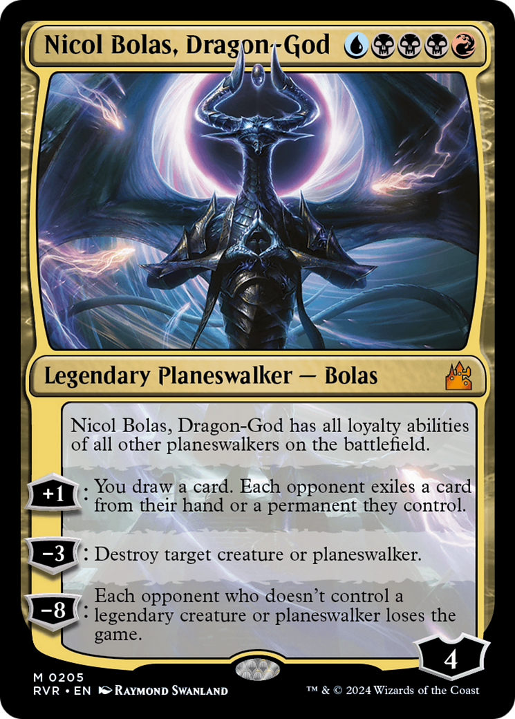 Nicol Bolas, Dieu-Dragon (RVR-205) - Ravnica Remastered