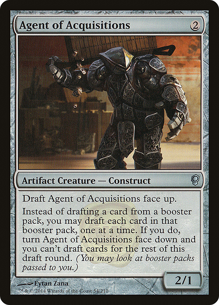 Agent d'acquisition (CNS-054) - Complot