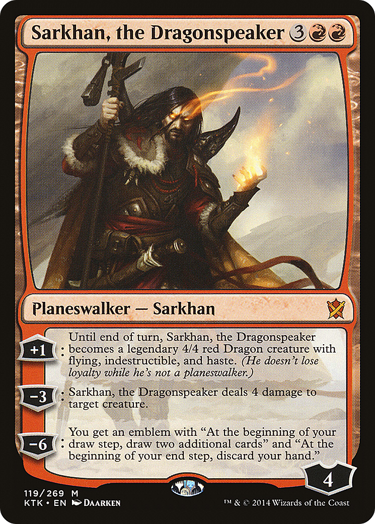 Sarkhan, le Parleur de Dragons (KTK-119) - Les Khans de Tarkir