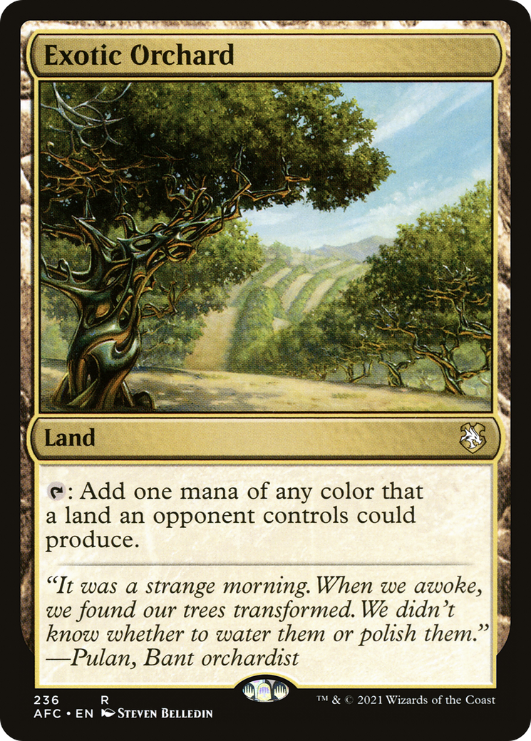 Exotic Orchard (AFC-236) - Forgotten Realms Commander