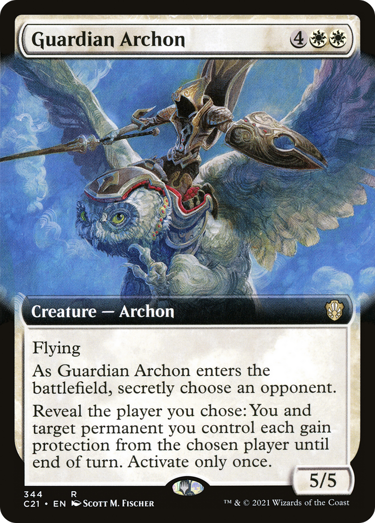 Archonte Gardien (C21-344) - Commandant 2021 : (Extended Art)