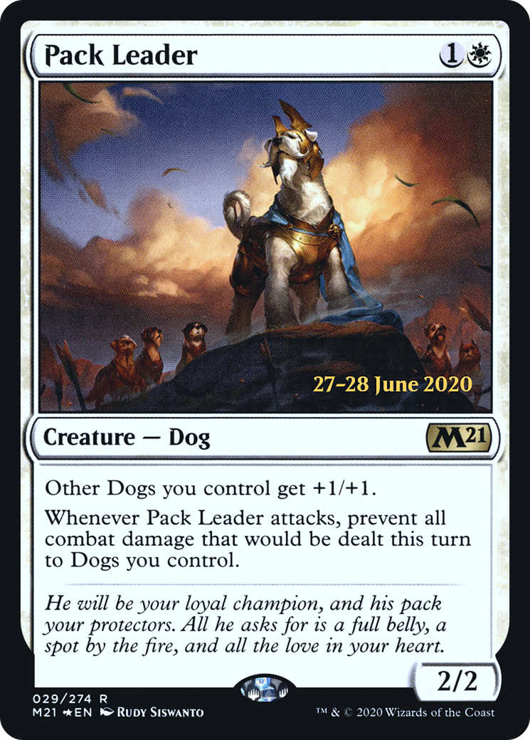 Pack Leader (PRE-29S) - Core Set 2021 Promos Foil