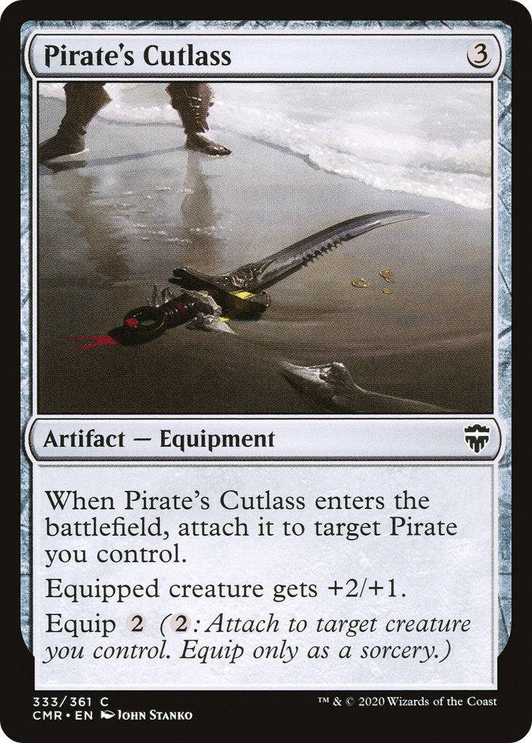 Pirate's Cutlass (CMR-333) - Commander Legends Foil