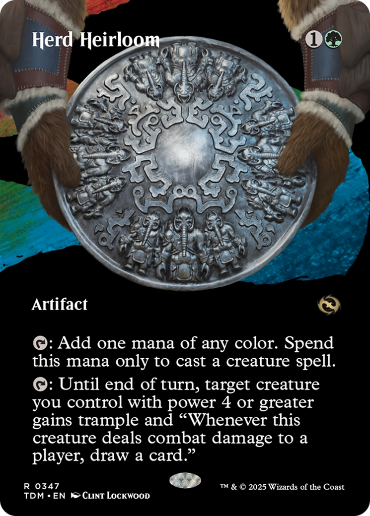 Troupeau Héritage (Sans Frontière) (TDM-347) - Tarkir : Dragonstorm Foil