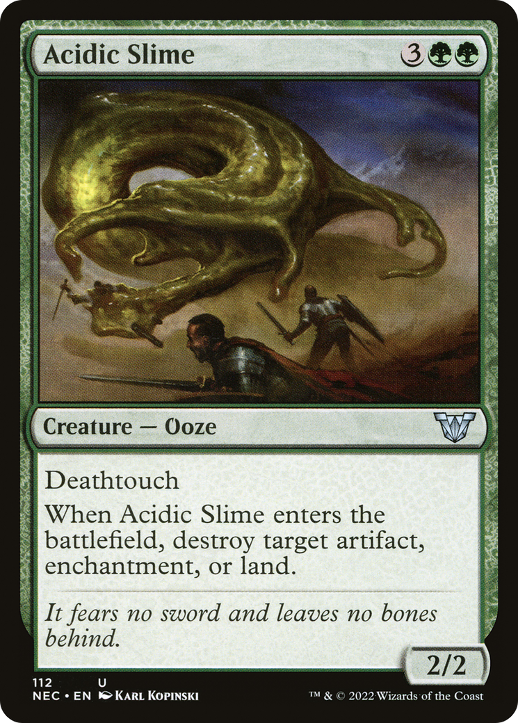 Slime acide (NEC-112) - Commandant de la dynastie néon