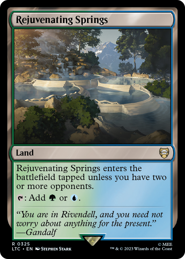 Rejuvenating Springs (LTC-325) - Tales of Middle-earth Commander