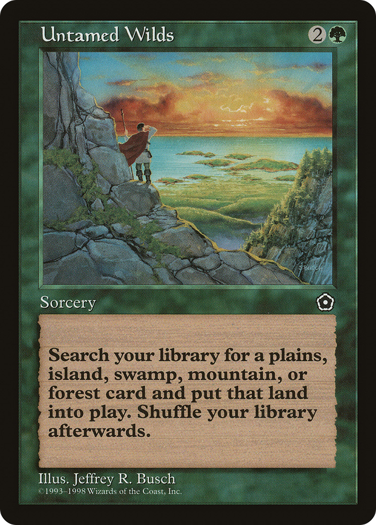 Terres sauvages indomptées (P02-149) - Portail du Second Âge