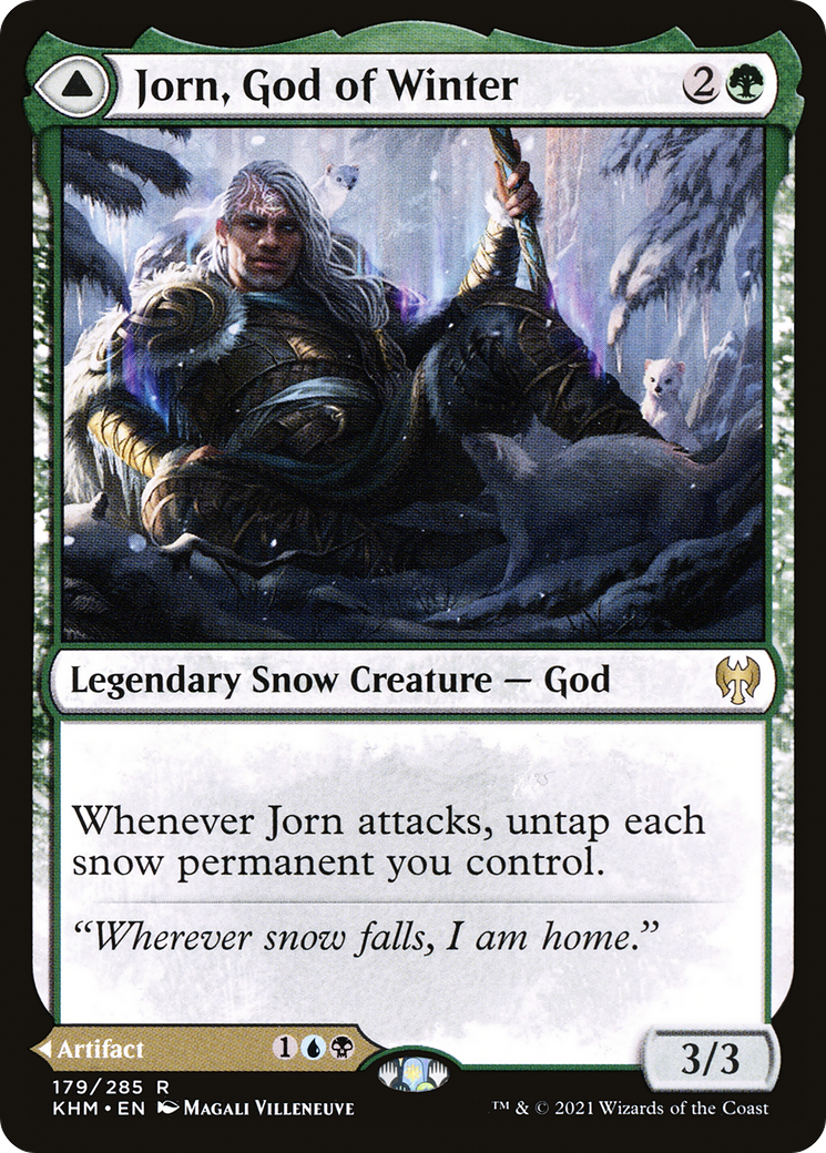 Jorn, God of Winter (KHM-179) - Kaldheim: (snow)