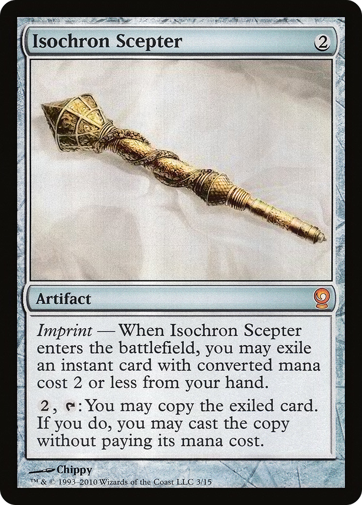 Sceptre isochrone (V10-003) - Du coffre-fort : Reliques en feuille