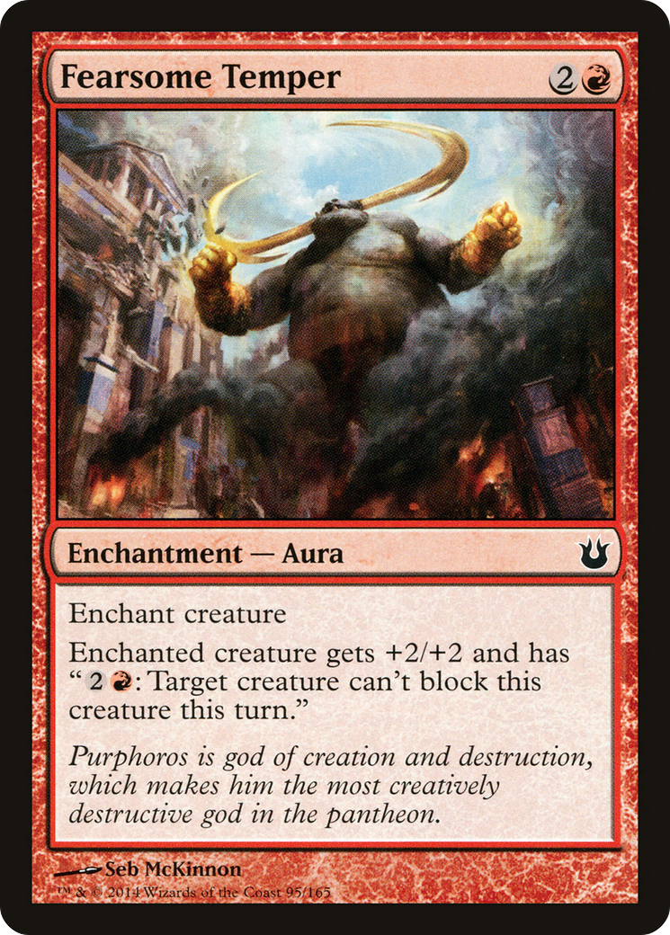 Tempérament redoutable (BNG-095) - Né des Dieux