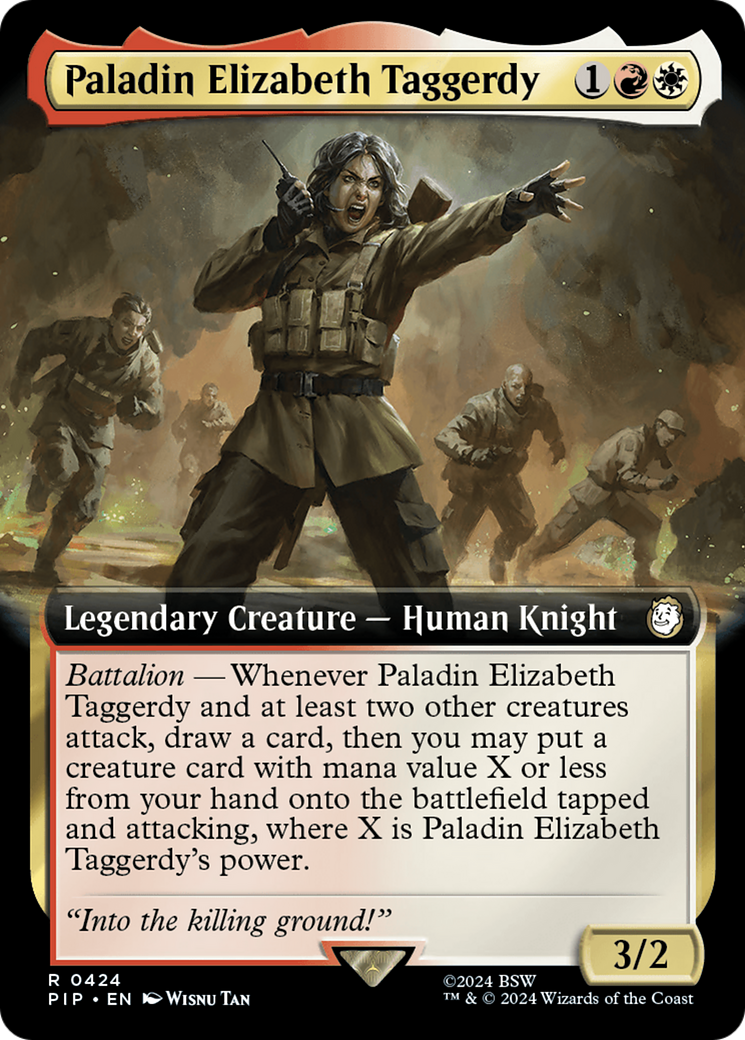 Paladin Elizabeth Taggerdy (PIP-424) - Fallout : (Extended Art)