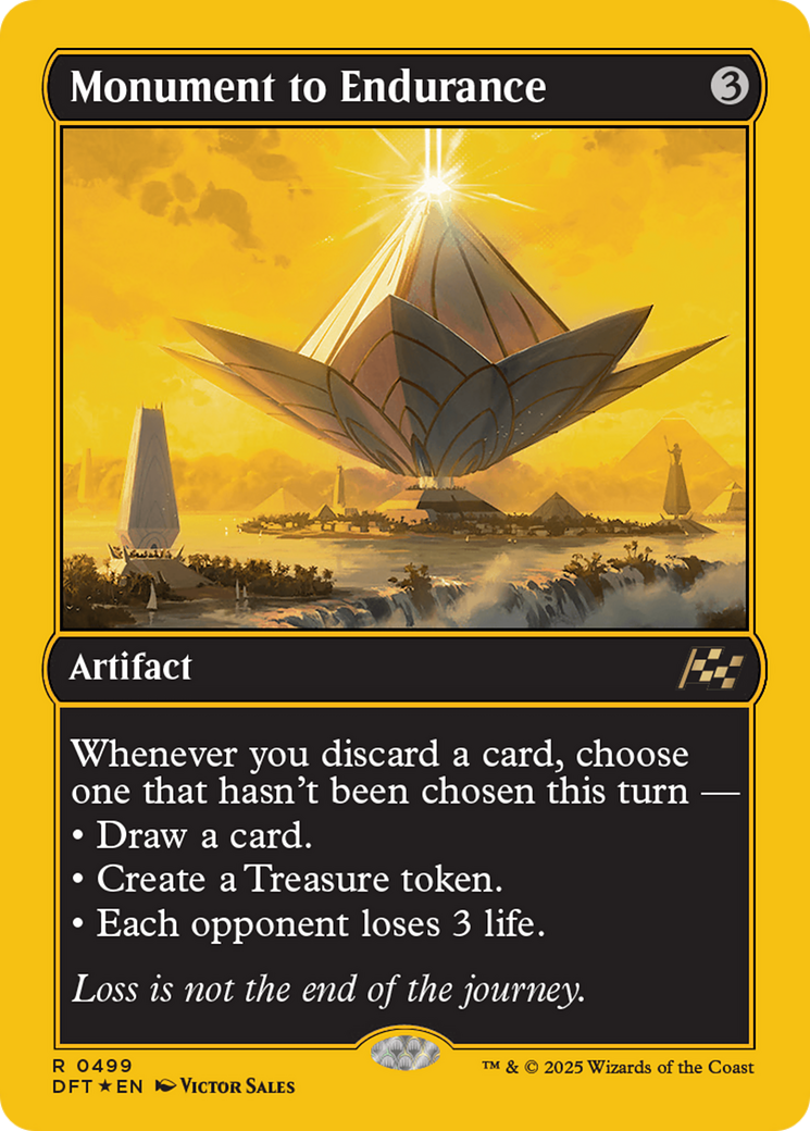 Monument à l'Endurance (Première place) (DFT-499) - Aetherdrift Foil