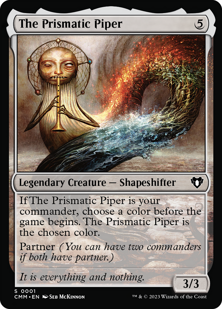The Prismatic Piper (CMM-001) - Commander Masters Foil