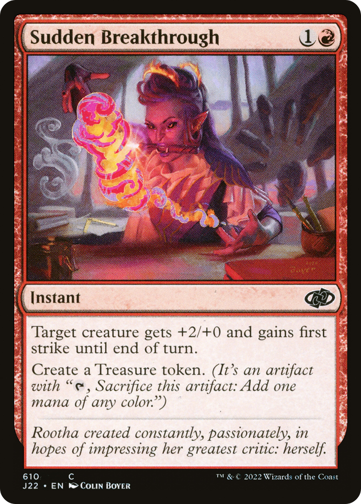 Percée soudaine (J22-610) - Jumpstart 2022