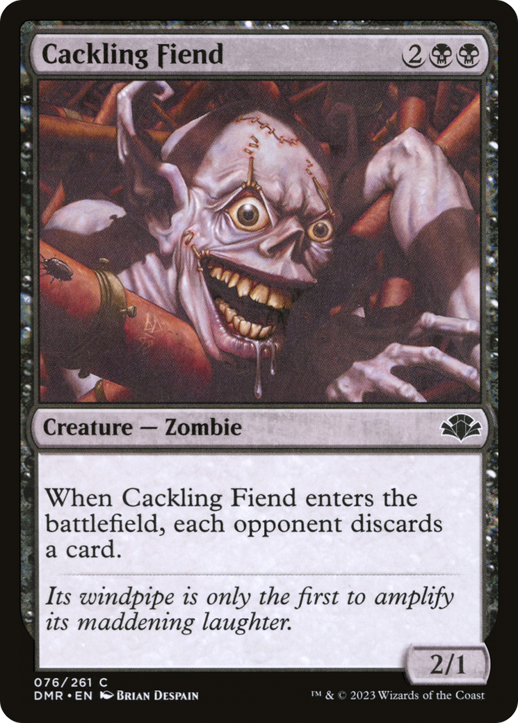 Cackling Fiend (DMR-076) - Dominaria Remastered Foil