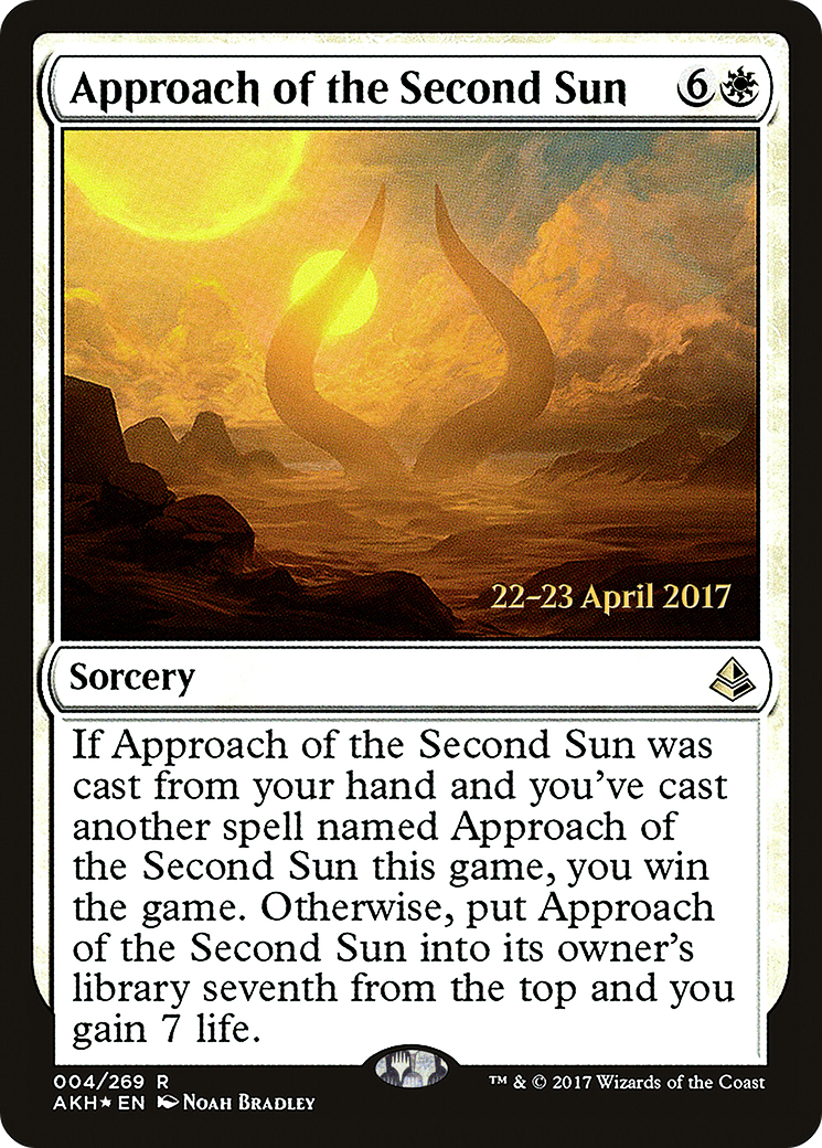 Approche du Second Soleil (PAKH-04S) - Promotions Amonkhet