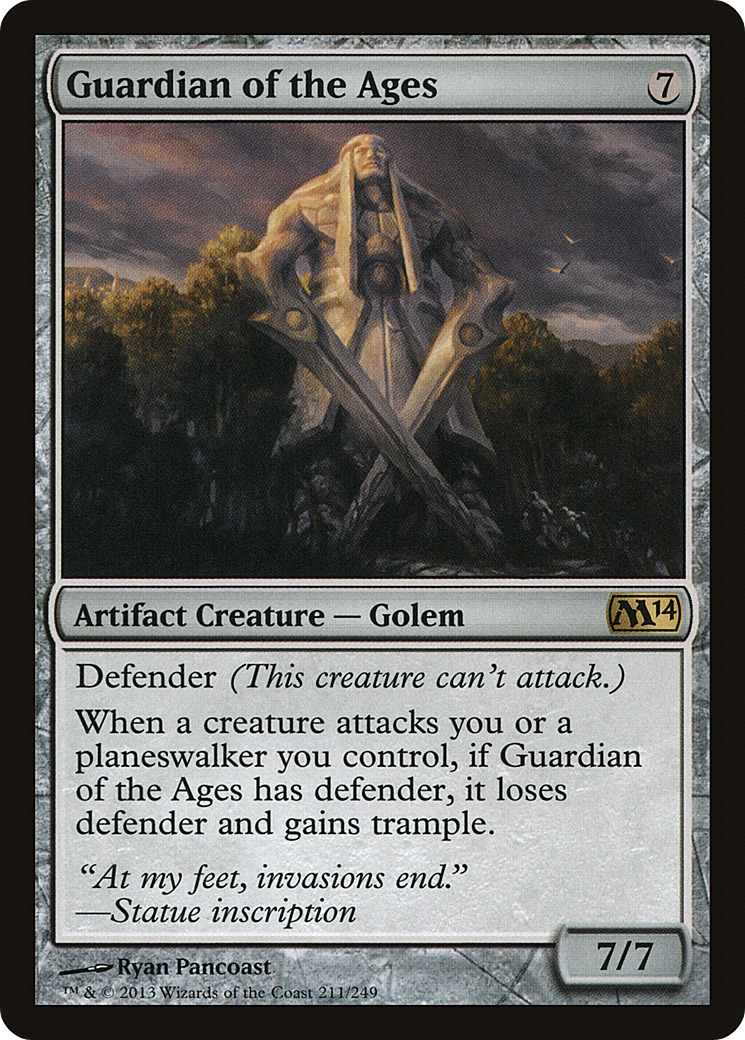Gardien des Âges (M14-211) - Magic 2014 Foil