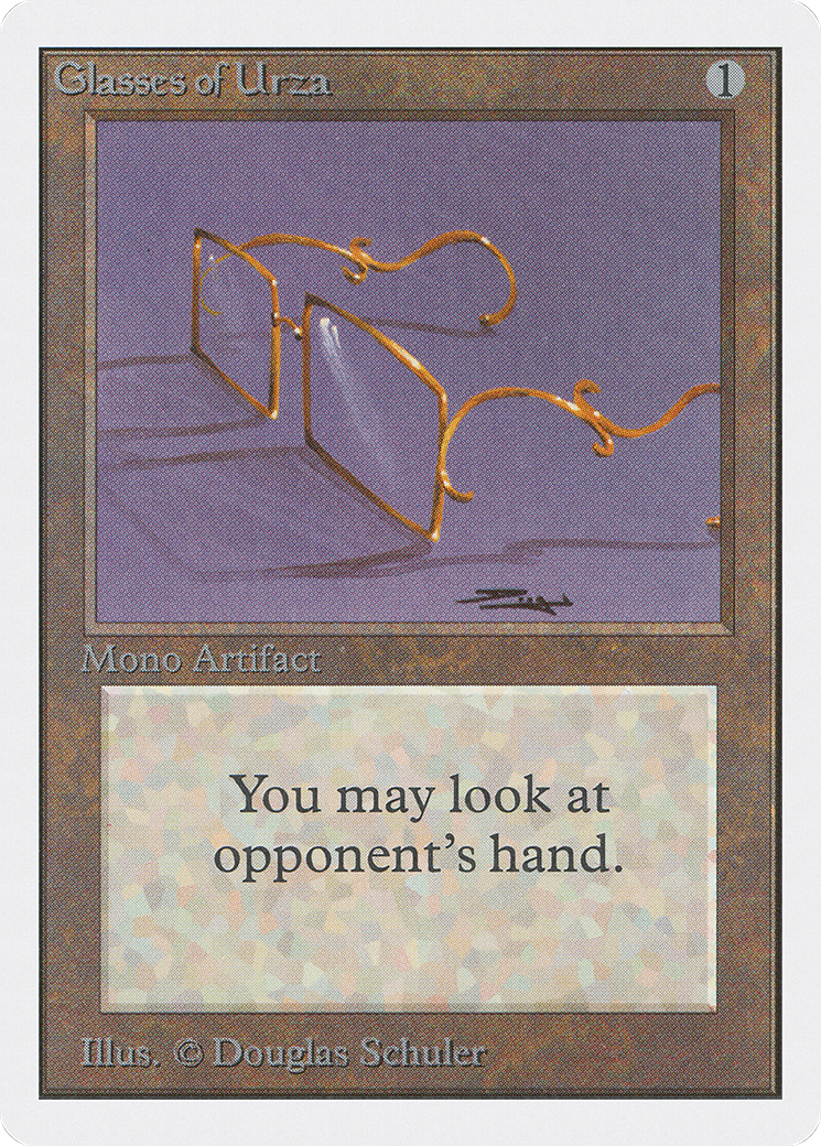 Glasses of Urza (2ED-) - Unlimited Edition
