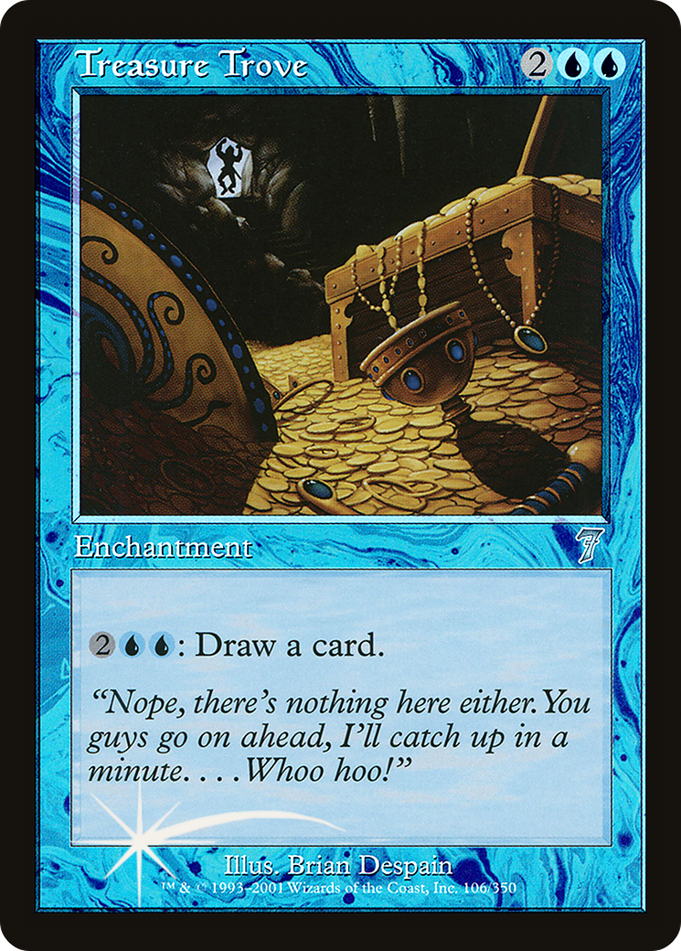 Treasure Trove (7ED-106★) - Seventh Edition Foil