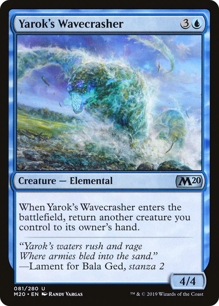 Wavecrasher de Yarok (M20-081) - Ensemble de base 2020