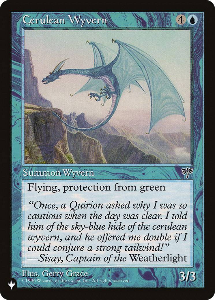 Cerulean Wyvern (LIST-) - The List