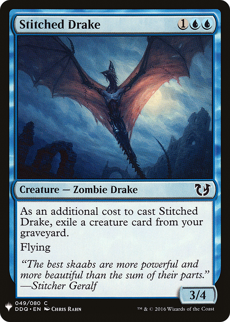 Stitched Drake (LIST-DDQ-49) - The List