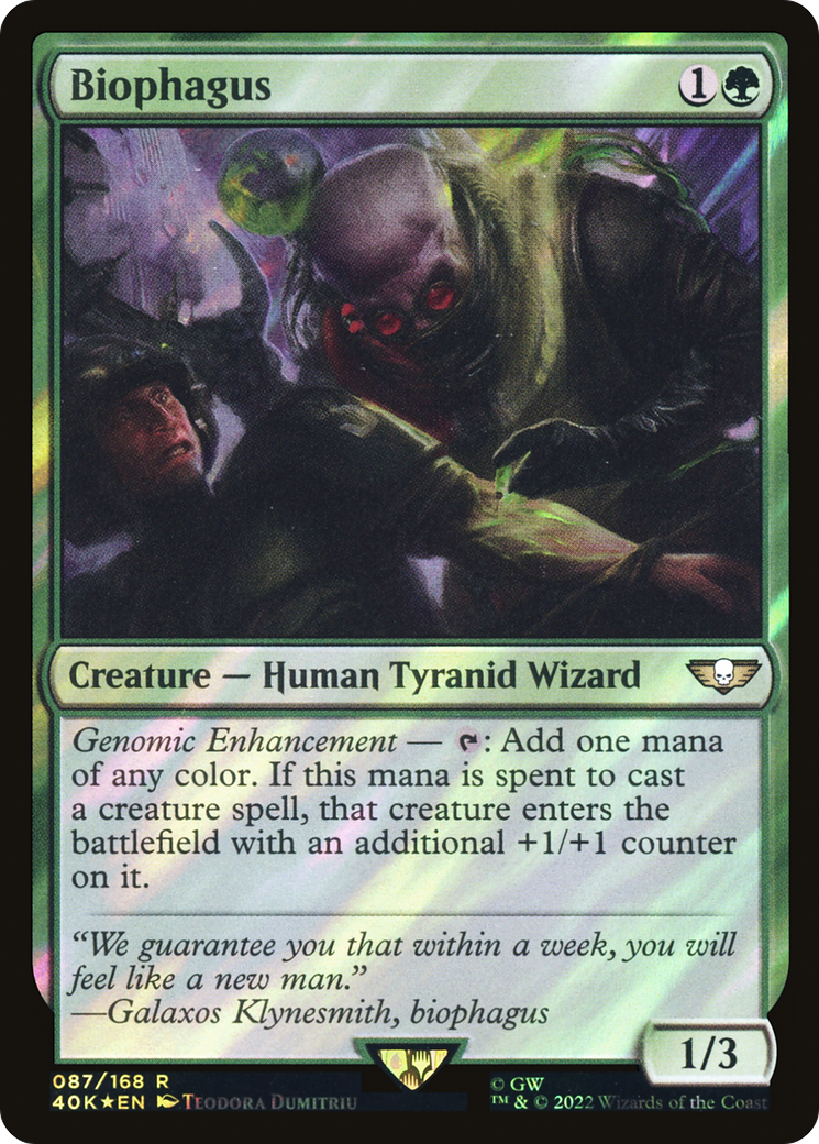 Biophagus (40K-87★) - Commander Foil de Warhammer 40,000