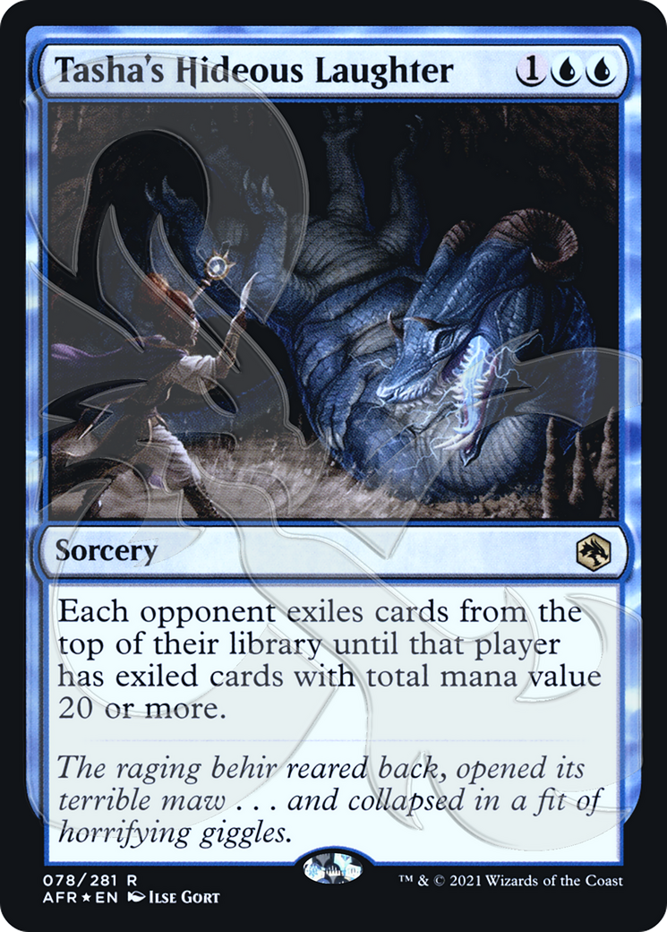 Tasha's Hideous Laughter (AFR&-078) - Adventures in the Forgotten Realms Promos Foil