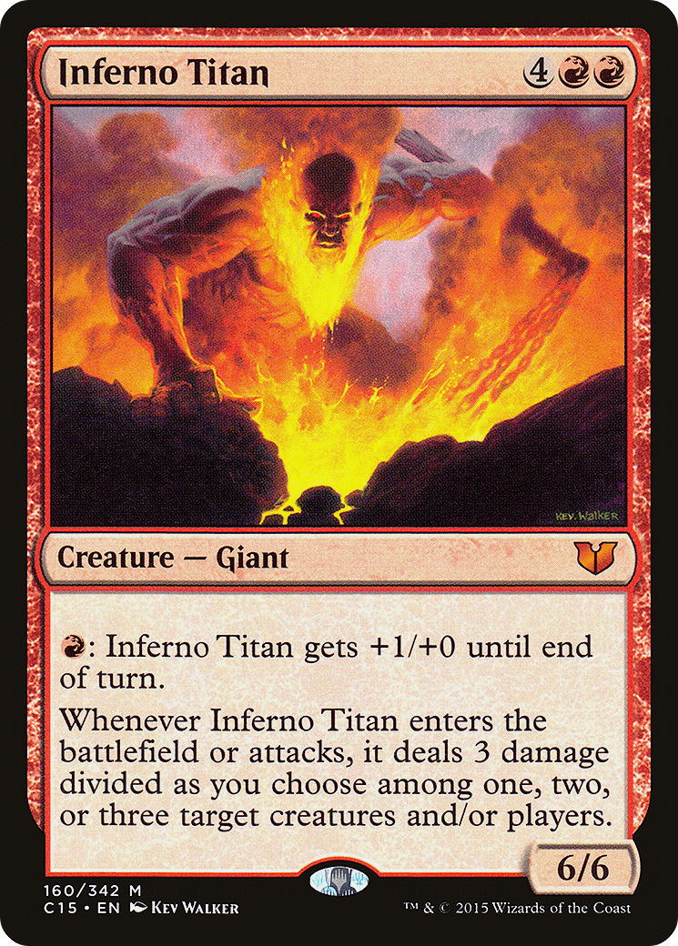 Titan de l'Enfer (C15-160) - Commandant 2015