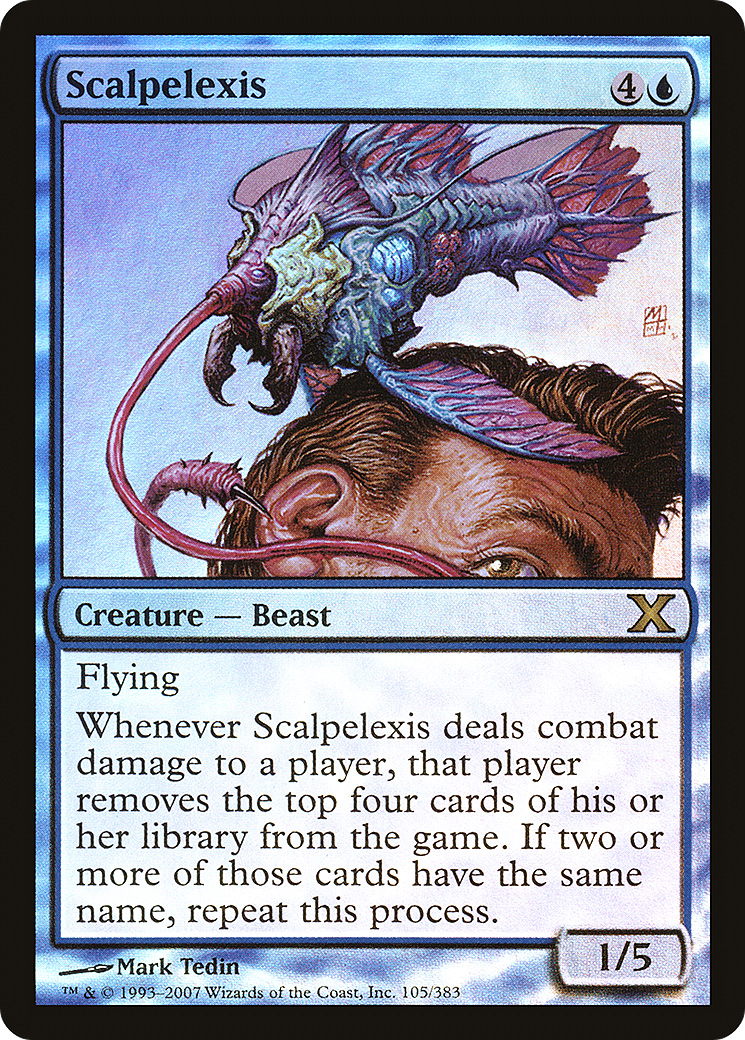 Scalpelexis (10E-105★) - Tenth Edition Foil