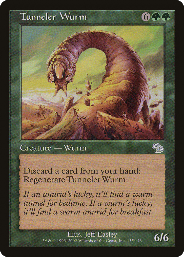 Tunneler Wurm (JUD-135) - Judgment Foil
