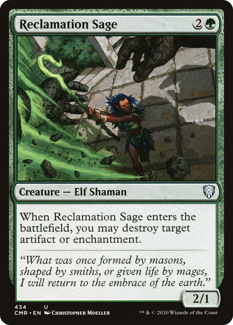 Reclamation Sage (434) (CMR-434) - Commander Legends