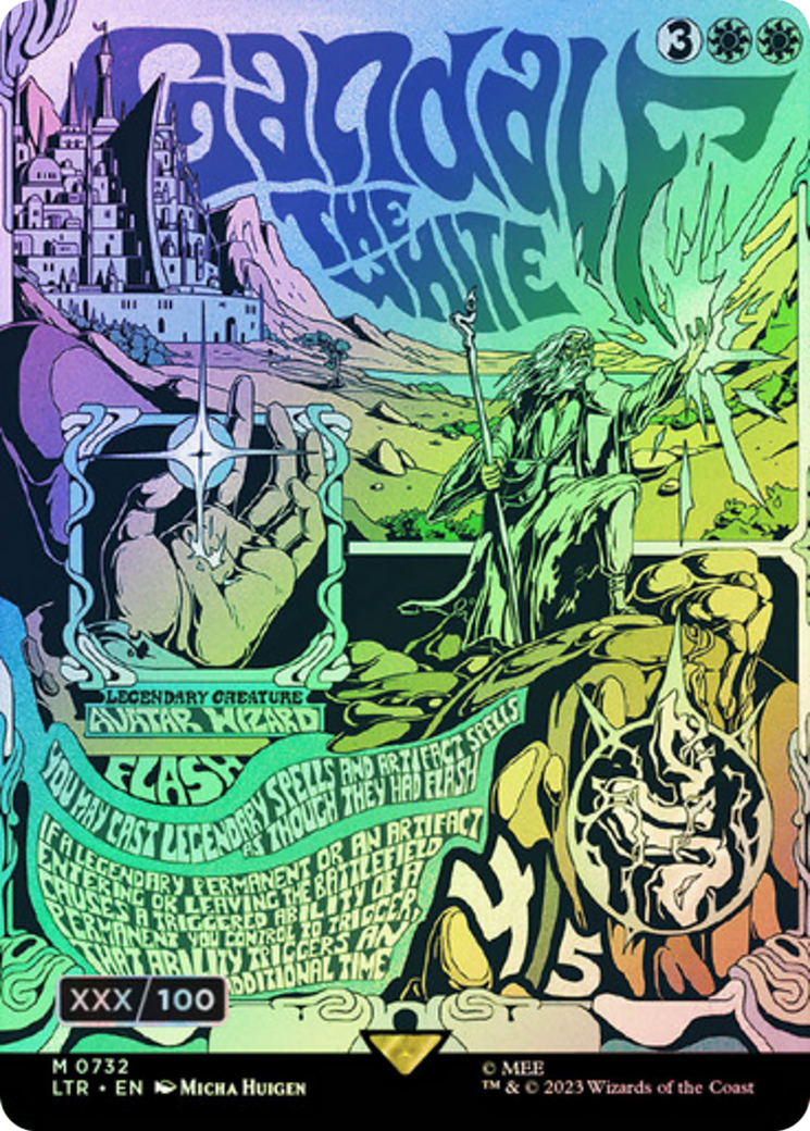 Gandalf the White (LTR-732) - The Lord of the Rings: Tales of Middle-earth (Borderless) Foil