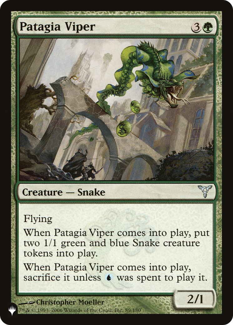 Patagia Viper (LIST-DIS-89) - The List