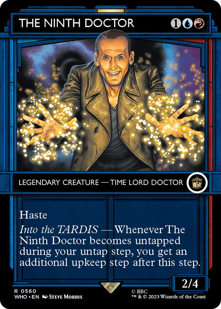 Le Neuvième Docteur (WHO-560) - Doctor Who : (Vitrine) (Sans bordure)