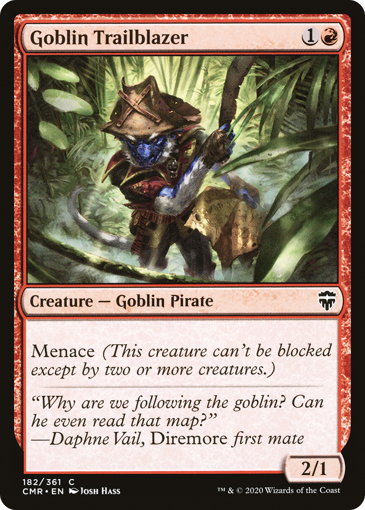 Goblin Trailblazer (CMR-182) - Commander Legends