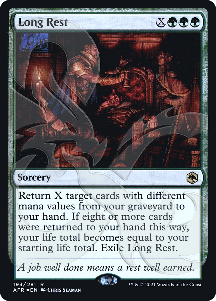 Long Rest (AFR&-193A) - Adventures in the Forgotten Realms Promos Foil