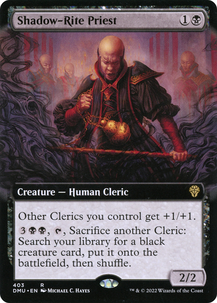 Shadow-Rite Priest (Extended Art) (DMU-403) - Dominaria United: (Extended Art)