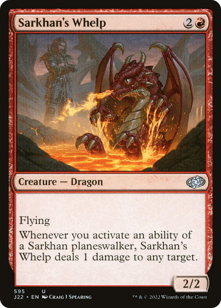 Sarkhan's Whelp (J22-595) - Jumpstart 2022