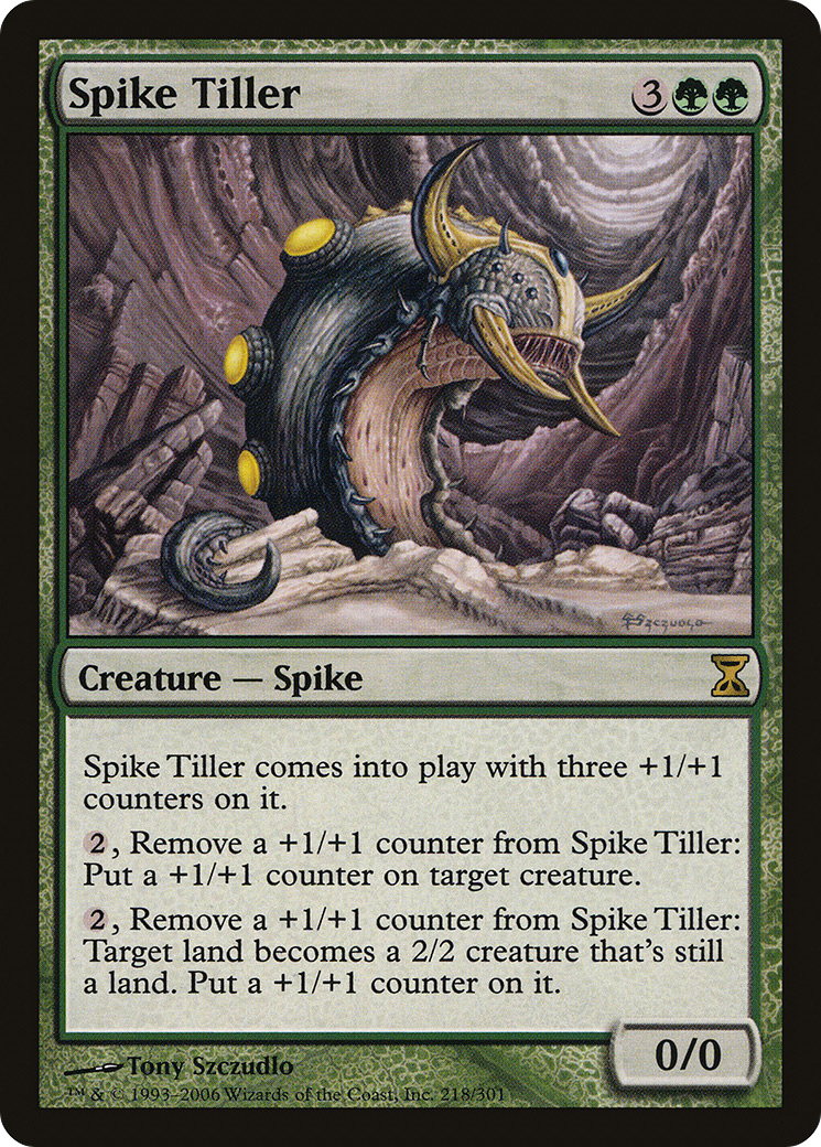 Spike Tiller (TSP-218) - Spirale temporelle