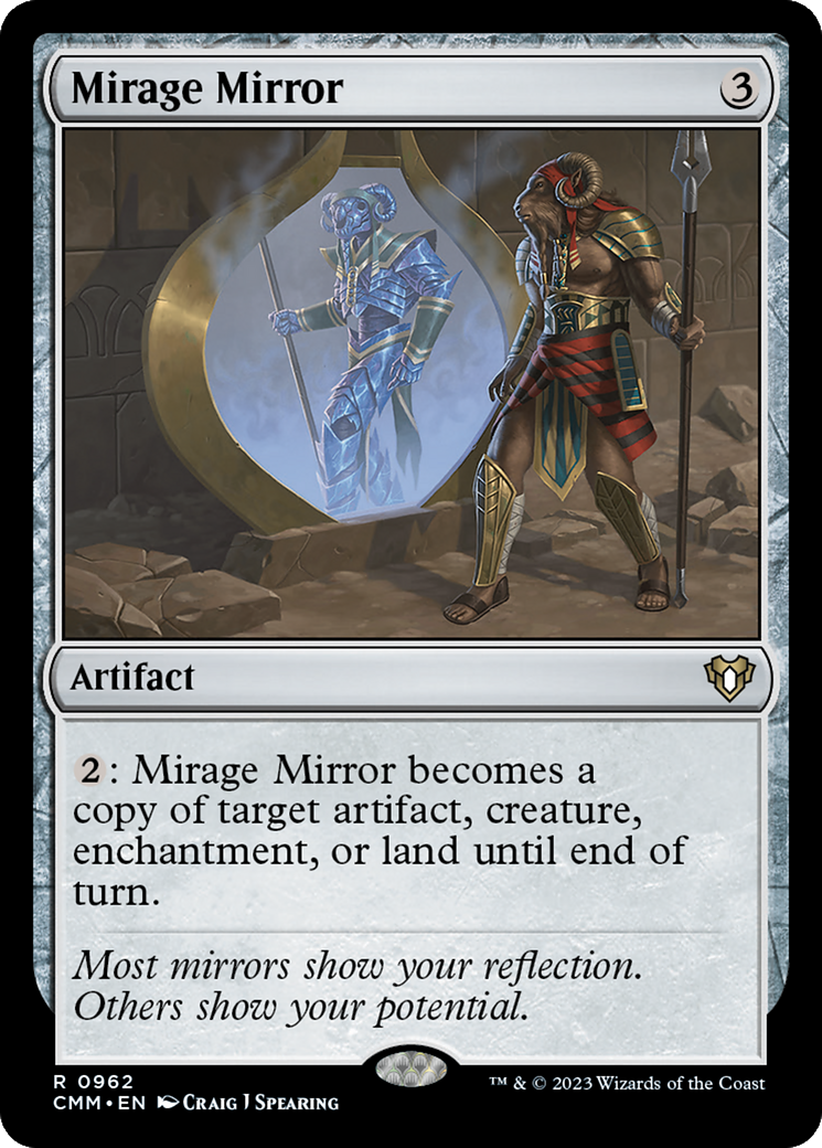 Miroir Mirage (CMM-962) - Commander Masters