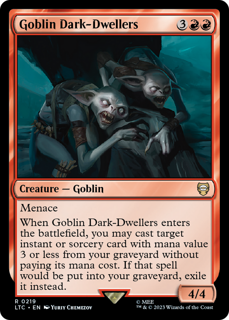 Goblin Dark-Dwellers (LTC-219) - Tales of Middle-earth Commander