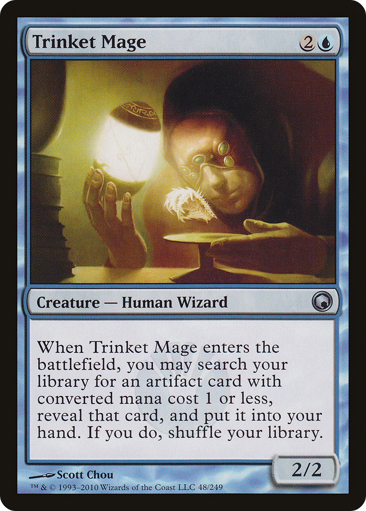 Trinket Mage (SOM-048) - Scars of Mirrodin Foil