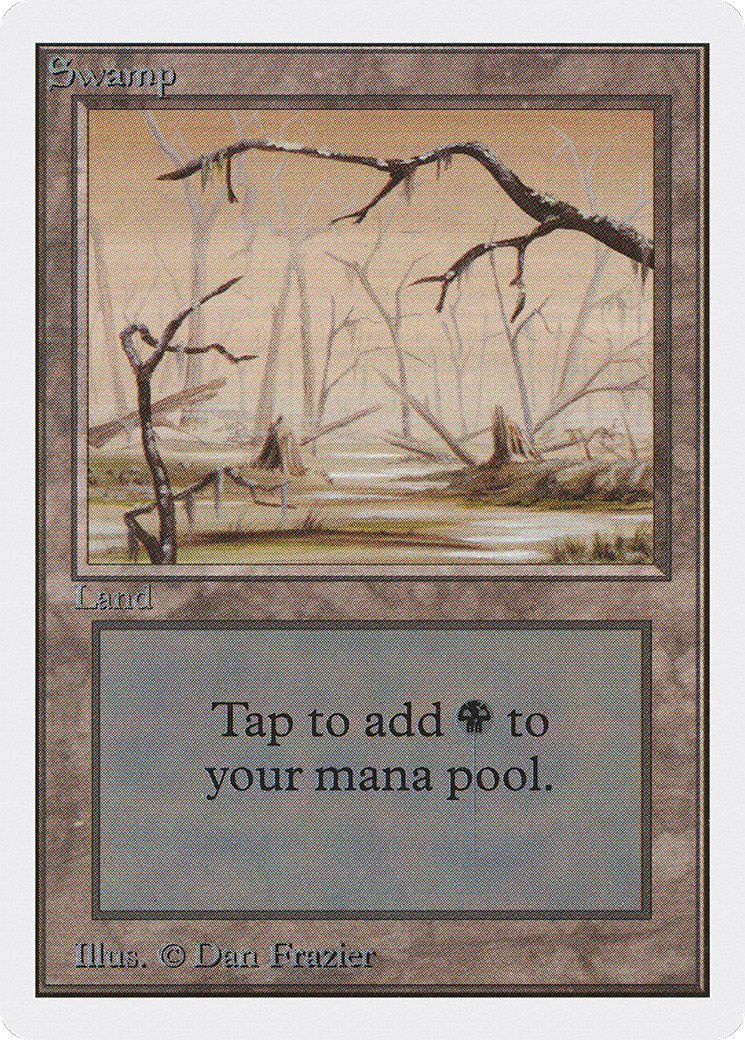 Swamp (B) (2ED-) - Unlimited Edition