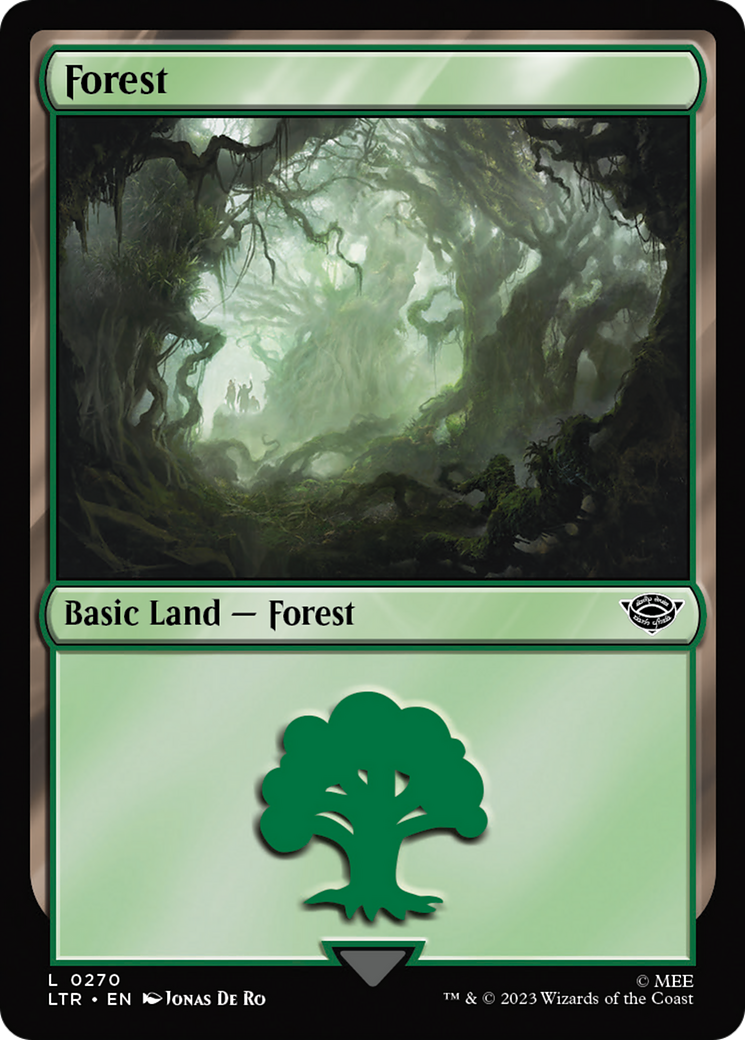 Forest (0270) (LTR-270) - The Lord of the Rings: Tales of Middle-earth Foil