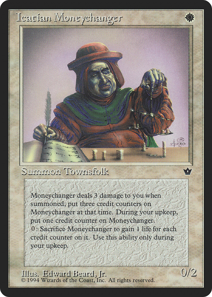 Icatian Moneychanger (Beard) (FEM-10B) - Fallen Empires